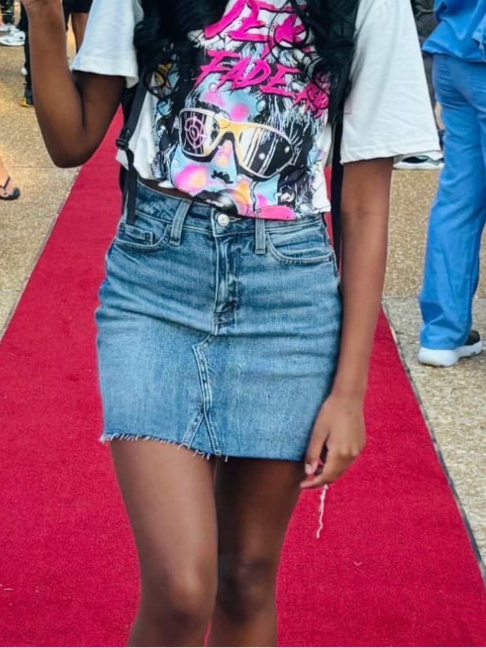 Demin SO Mini Skirt
